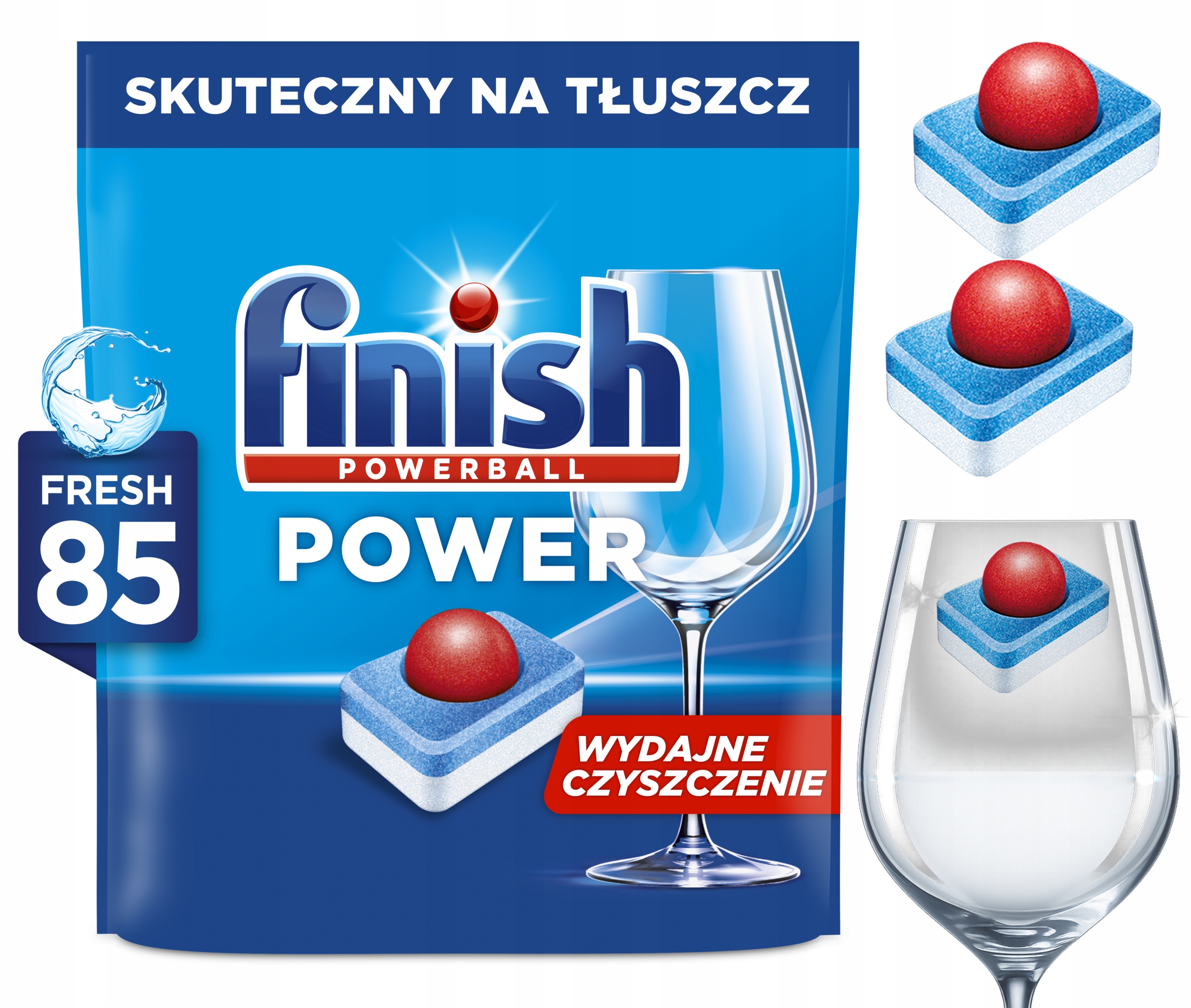 Levně Tablety Do Myčky na mytí nádobí Finish All-In-1 Power Fresh 85 ks
