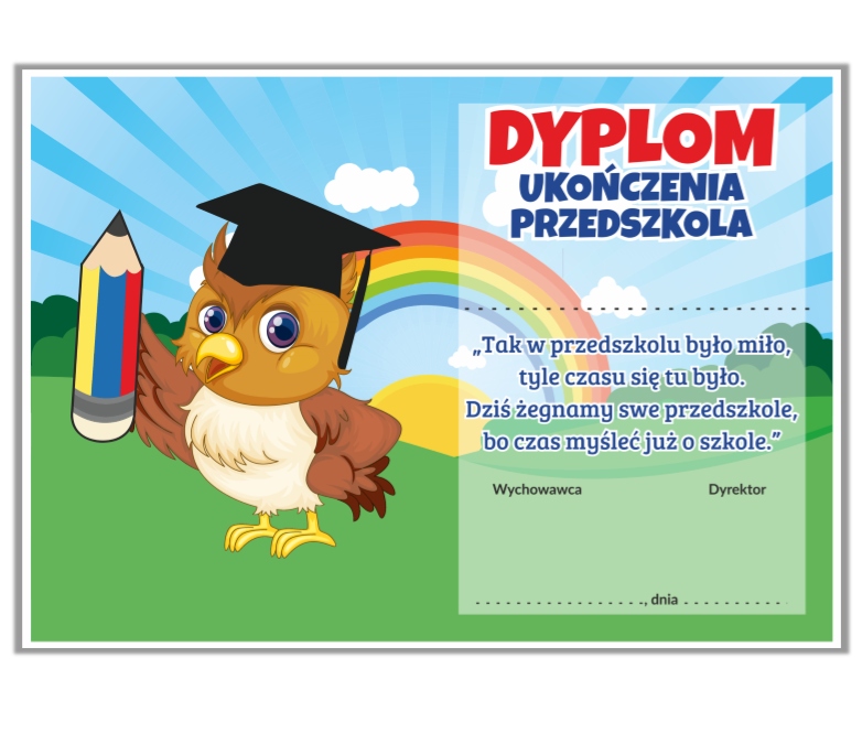 

Dyplom: Ukończenia Przedszkola Sówka