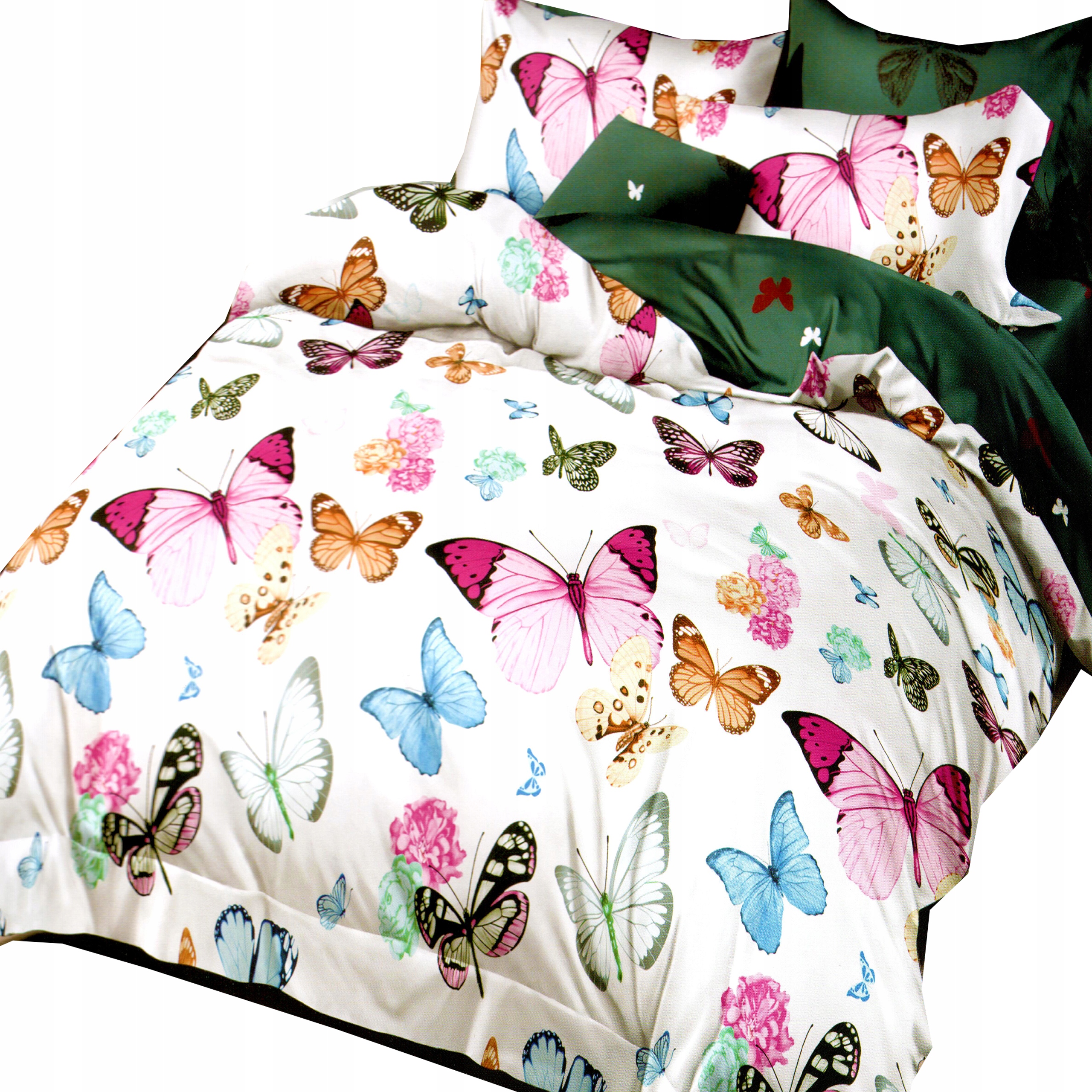 KOMPLET POŚCIELI 140x200 BAWEŁNA + 2x POSZEWKA