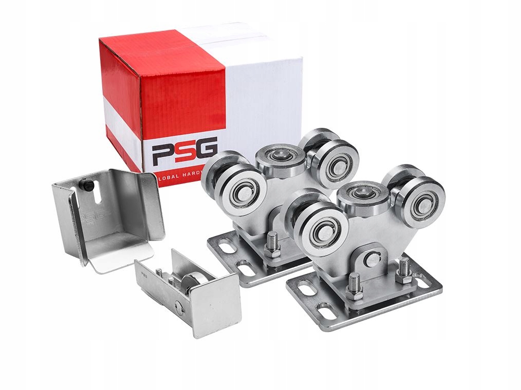 Vozík pre Posuvné Brány 80x80 komplet Sada bránových vozíkov