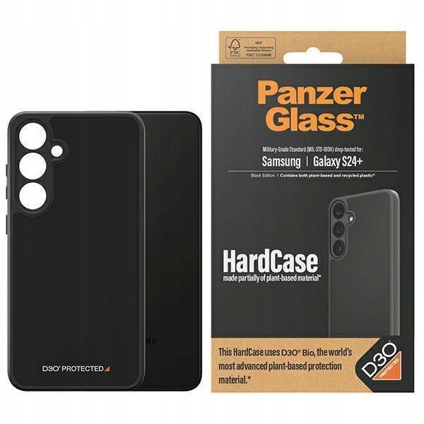 Zadní Kryt Panzerglass pro Samsung Galaxy S24 Plus černý