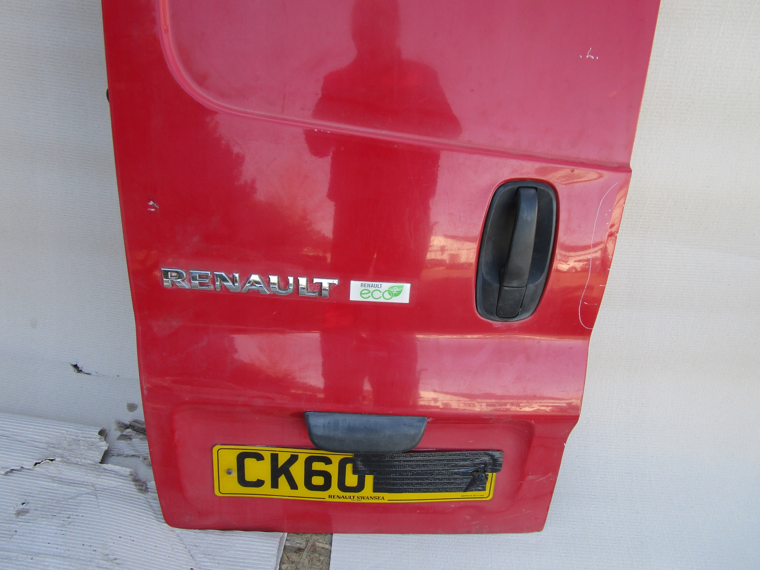 Drzwi tył lewe Renault Trafic II Strona zabudowy tył - lewa