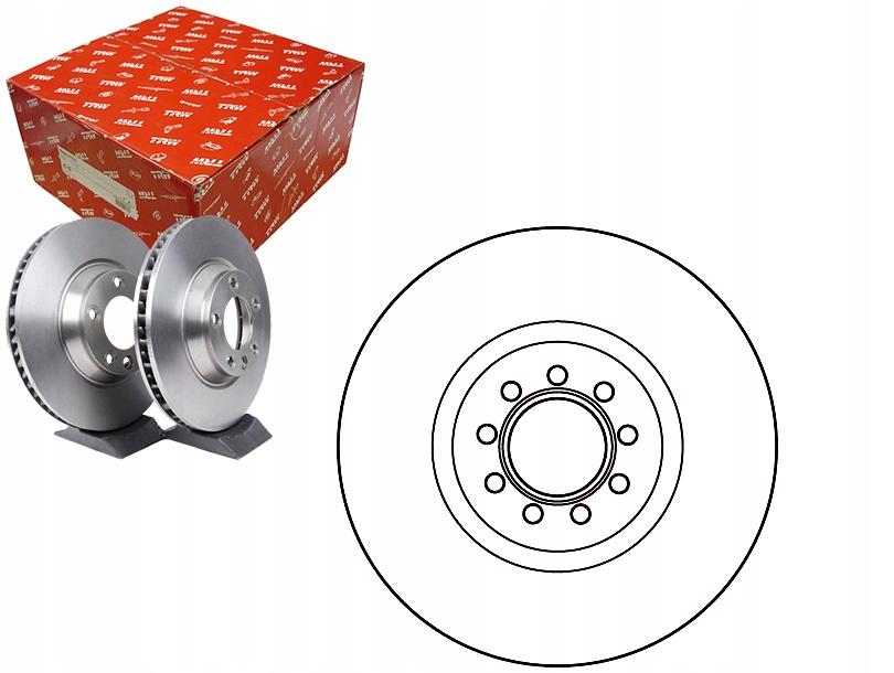 Kotouče 2KS Iveco Přední Daily 06- 35C14