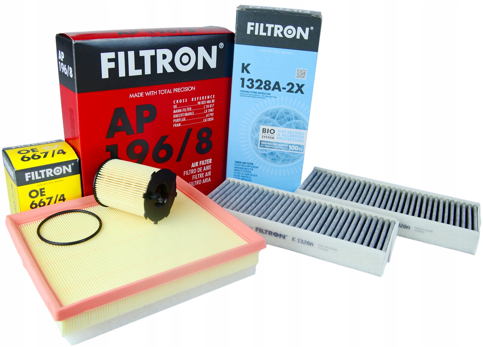 

Filtron Komplet Filtrów Peugeot 308 II 1.6 BlueHDI