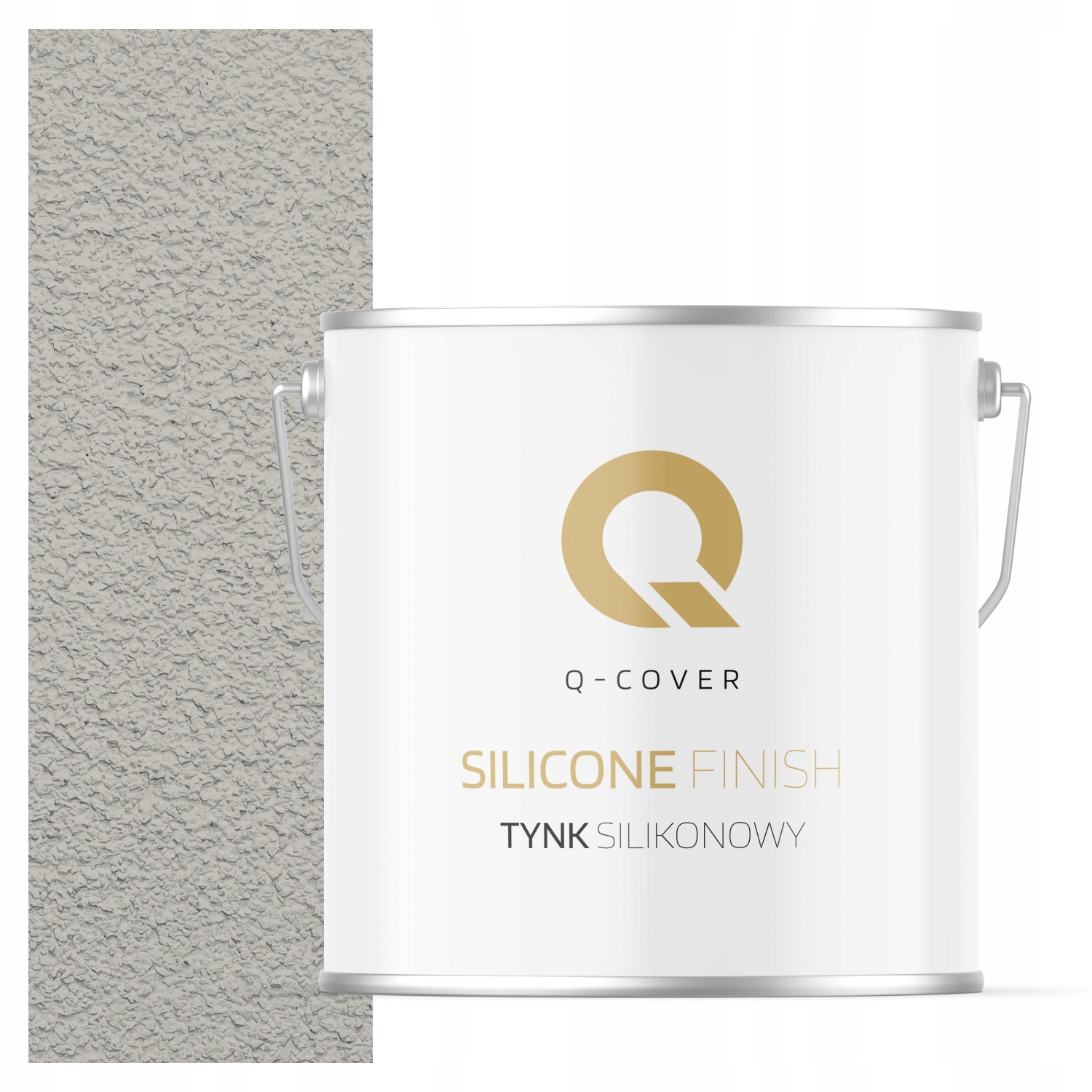 Silikonová Fasádní Omítka Šedá Popelavá F292 7KG Granulace 2.0mm