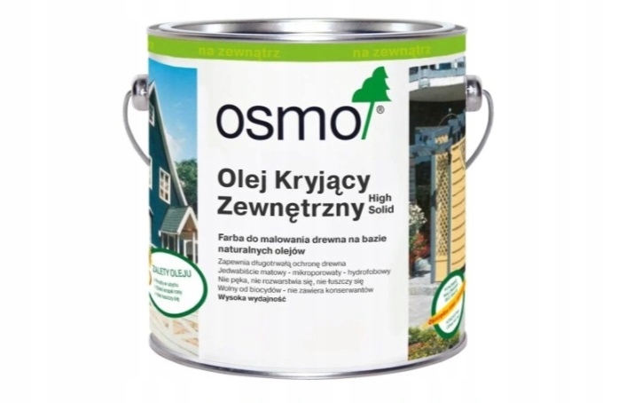 Krycí Olej Na Dřevo A Fasády Plotů Fasád Osmo Světle Šedý 2735 0,75 L