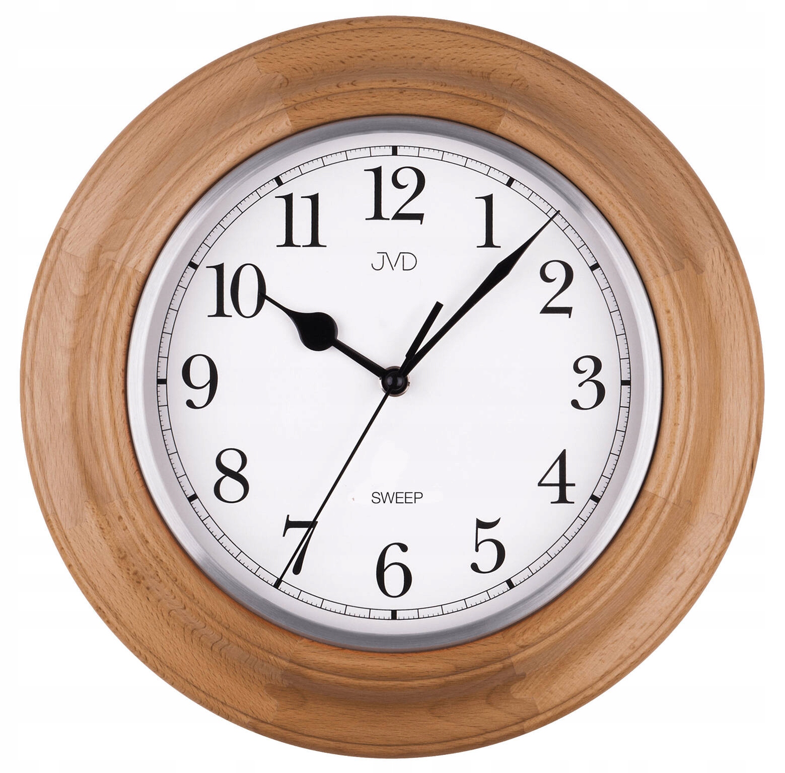 Drevené Tiché Nástenné Hodiny Jvd NS27043.68 fi 30