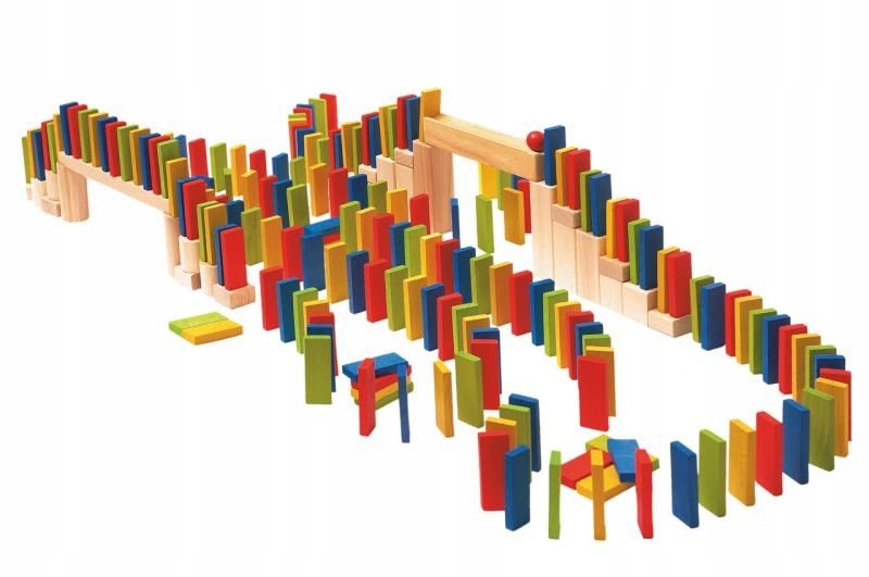 

Zabawki dla dzieci Edukacyjne domino do układania