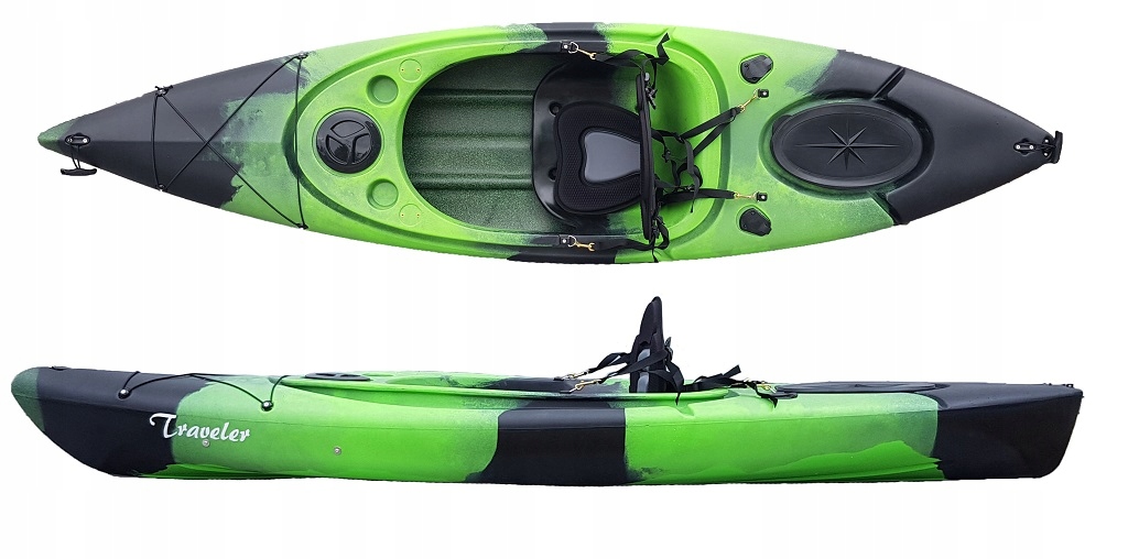 Jednoosobowy Turystyczny Kajak Wędkarski Traveler Scorpio Lekki