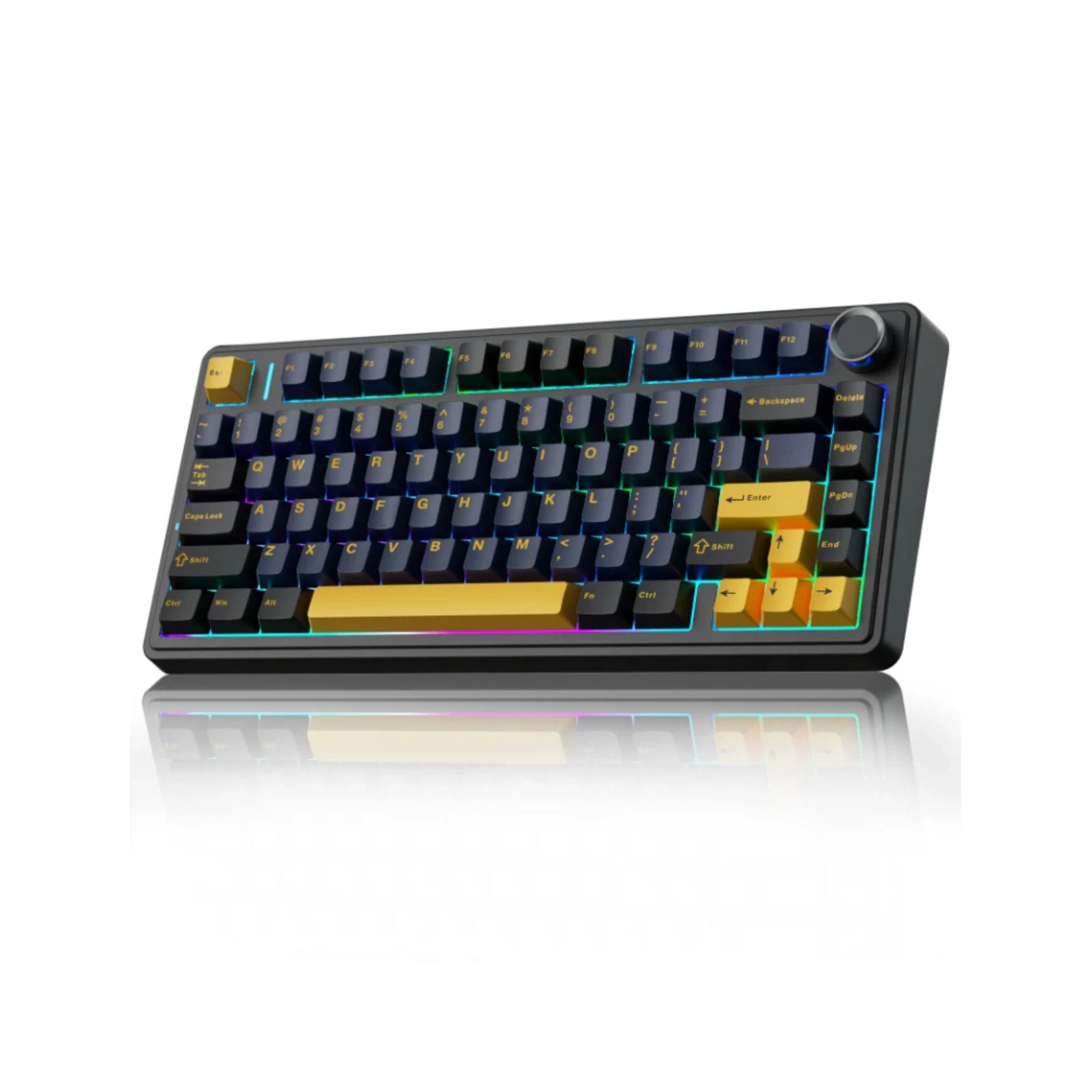Aula F75 Bezdrôtová mechanická klávesnica Thunder Black Crescent