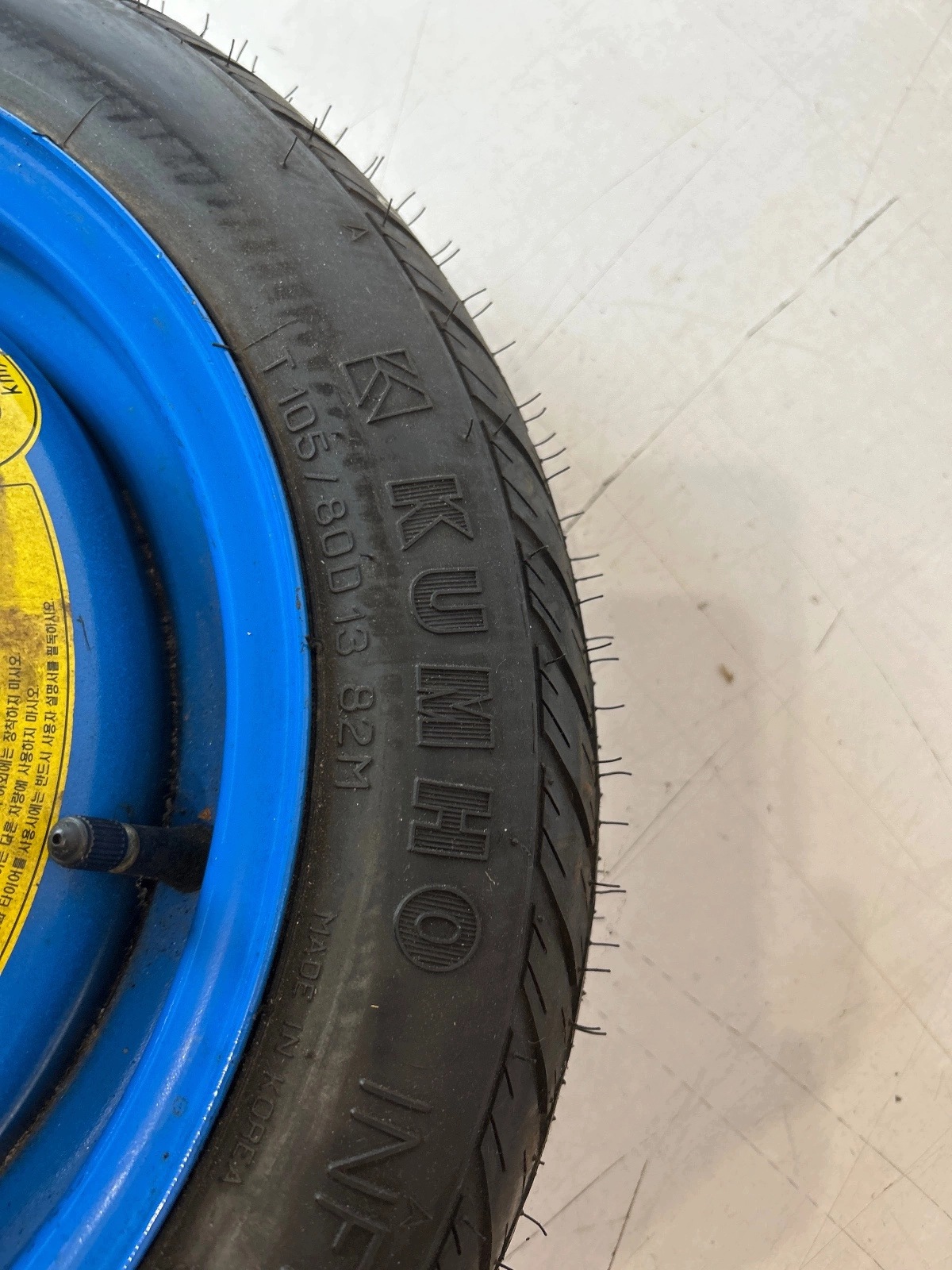 CUSCINETTO TENDICINGHIA ruota di scorta Chevrolet Matiz II 4x114,3 105/80/D13 et45