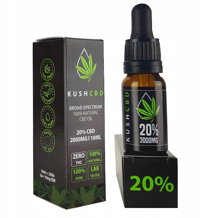 

Olejek konopny Cbd Broad Spectrum 20% Destylat