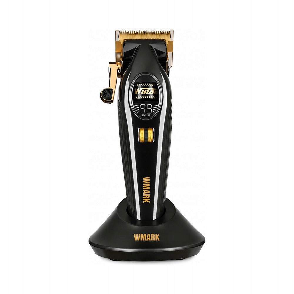 Zastřihovač vlasů a vousů Wmark NG-V2 Barber Kadeřník Bldc černý