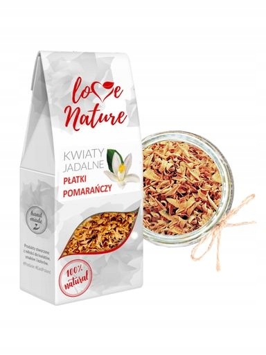 Levně 5 X LoveNature Jedlé Okvětní Lístky Pomeranče 20 g