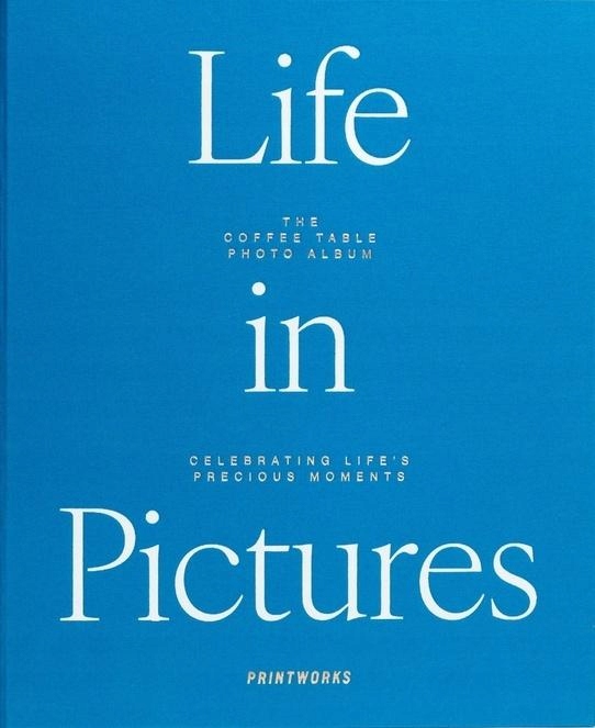 Fotoalbum Život v obrazech, modré