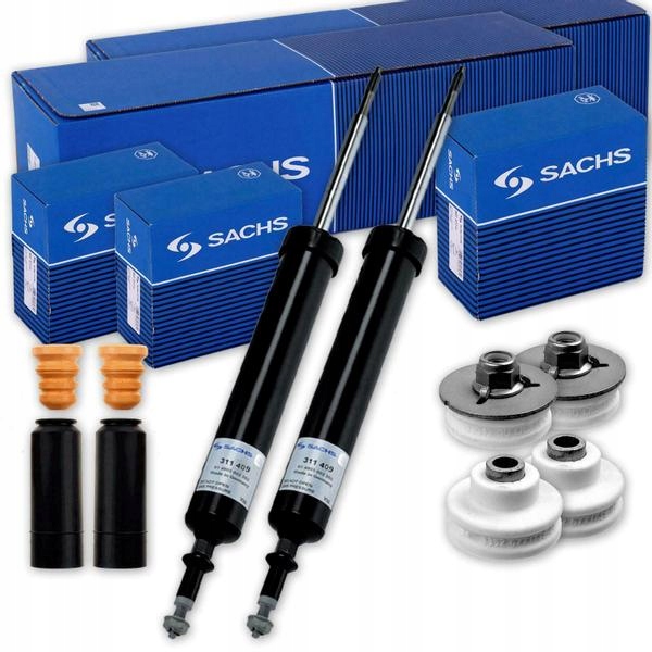 311 409 - Sachs амортизатори + задній щиток BMW 3 E90 E91 E92 E93