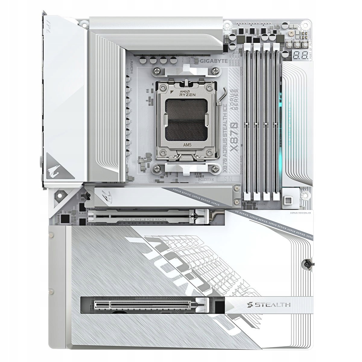 GIGABYTE X870 AORUS STEALTH ICE