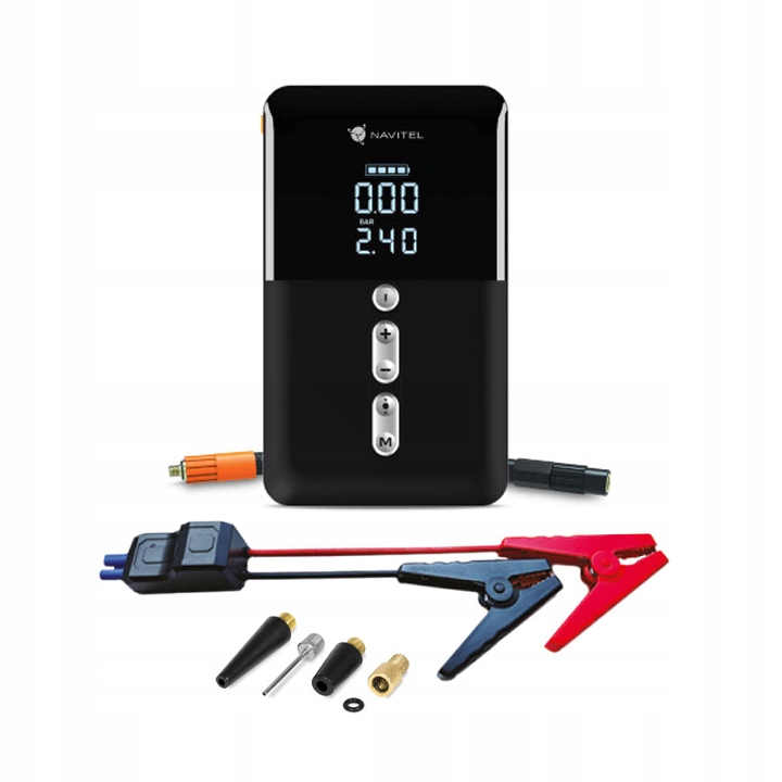 NAVITEL POWERBANK JUMP STARTER ROZRUCH LATARKA 10000MAH +kable AIR 30 Multi