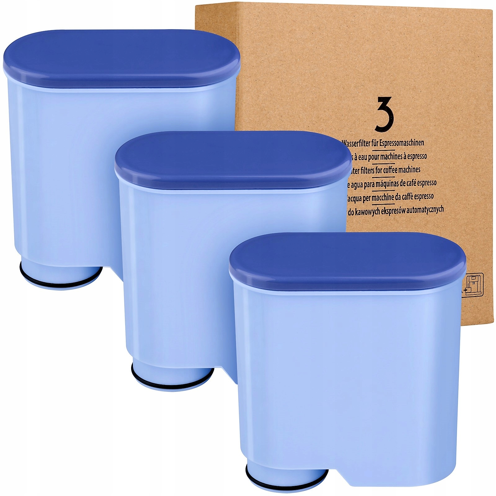 

3x Filtr Wody Do Ekspresu Saeco System Aquaclean