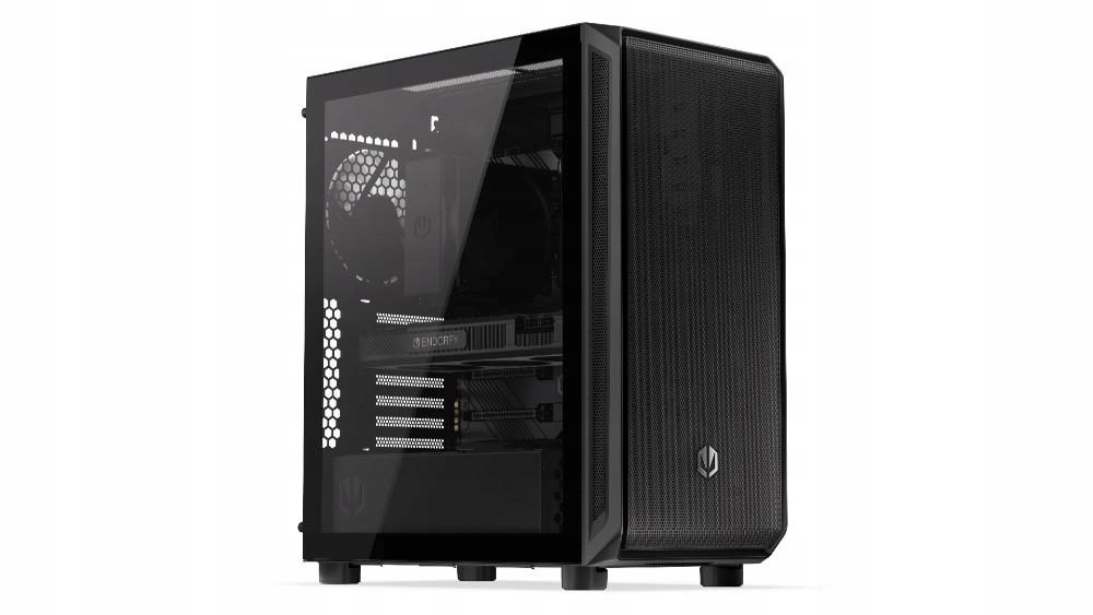 Endorfy Case Arx 500 Core, Průhledná bočnice, Atx, 4x140mm Fan, černá…