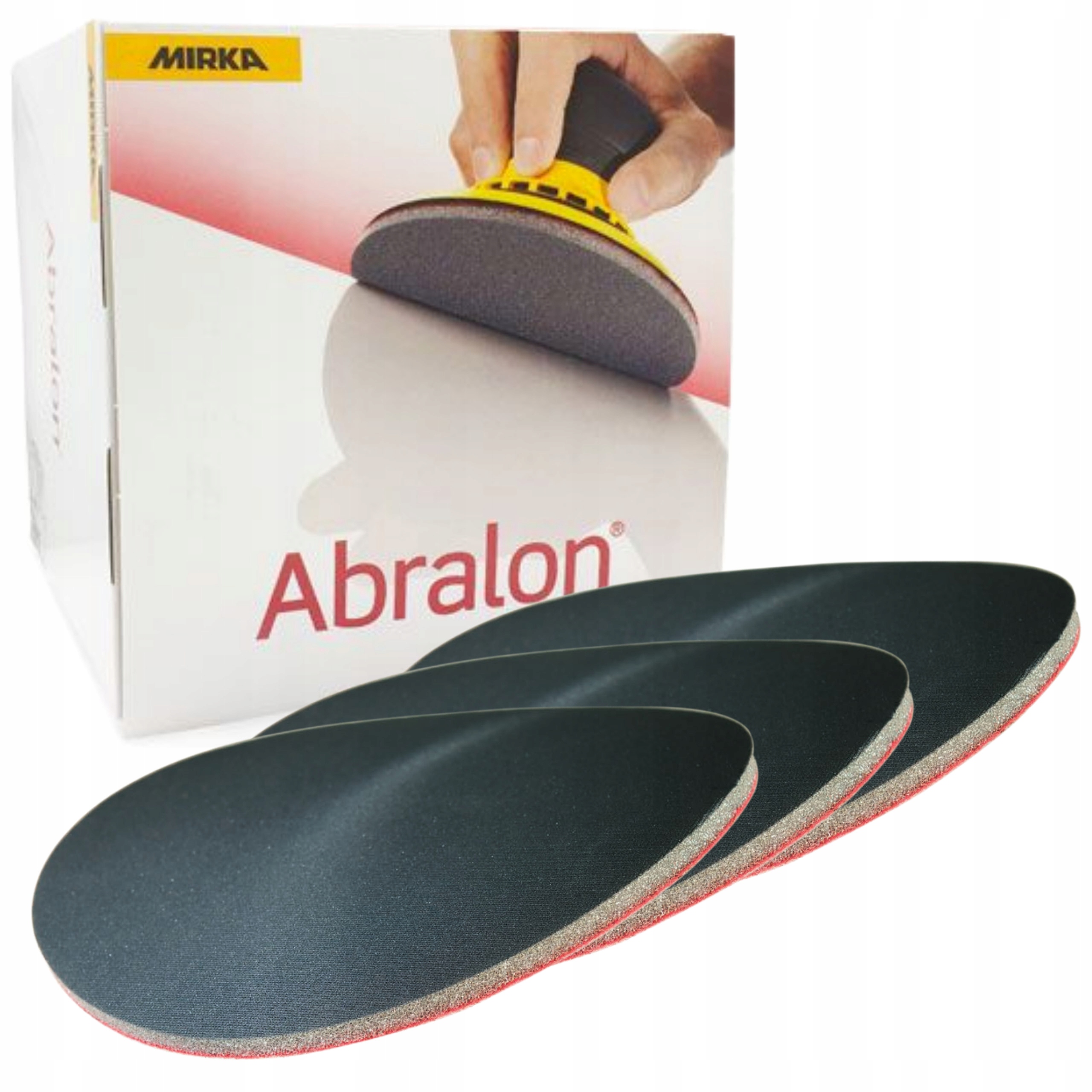 

Mirka Abralon Krążki na Gąbce Rzep 150mm P3000 3x