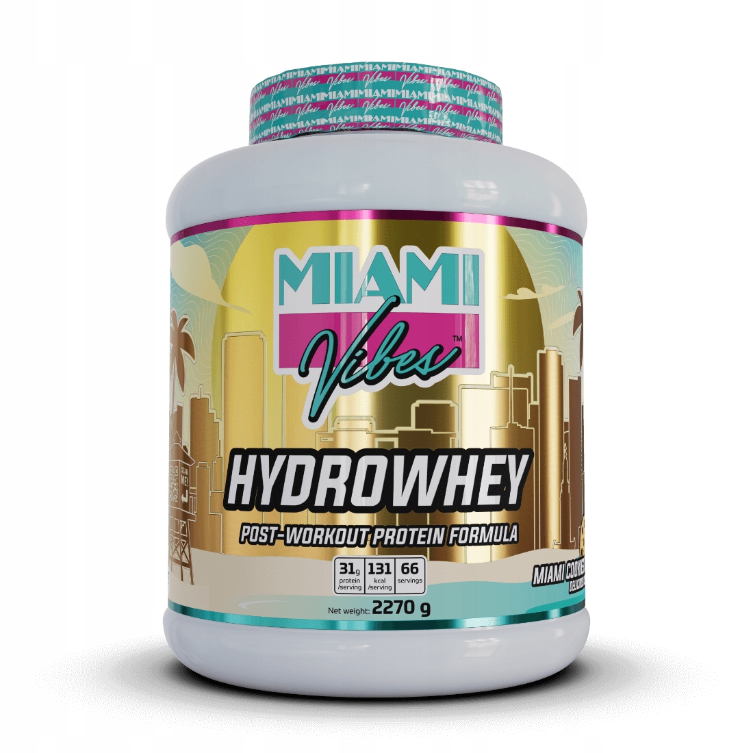 Miami Vibes Hydrowhey 2270g triple chocolate