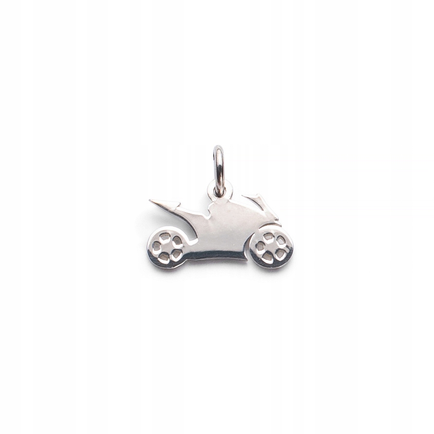 Zawieszka motocykl srebrna MLP