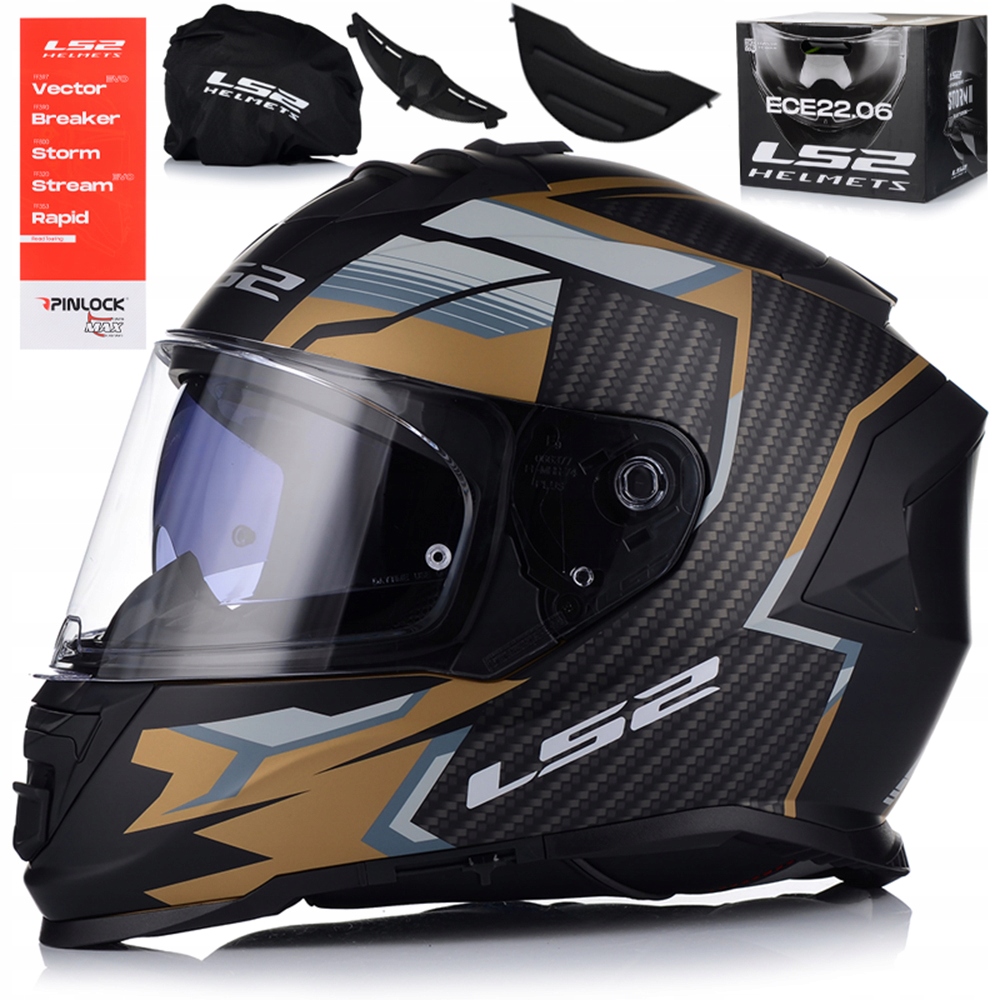 Motocyklová Prilba LS2 FF800 Storm II Tracker Pinlock Blenda Ecer 22.06