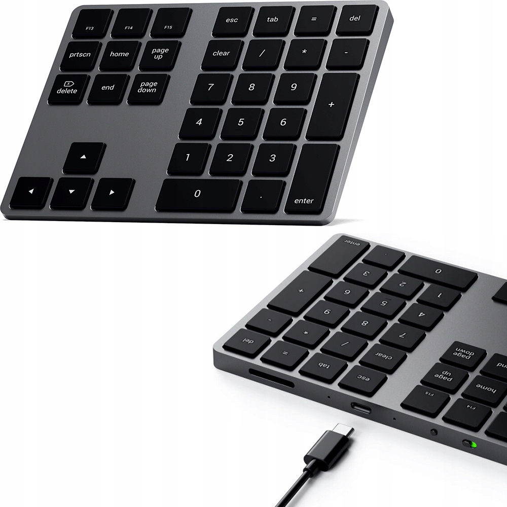 Numerická klávesnice s klávesovými zkratkami Satechi Extended Keypad Bluetooth