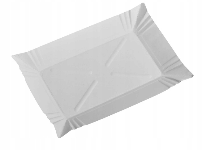 

Naczynia Jednorazowe! Tacka Tekturowa 20x13 500szt