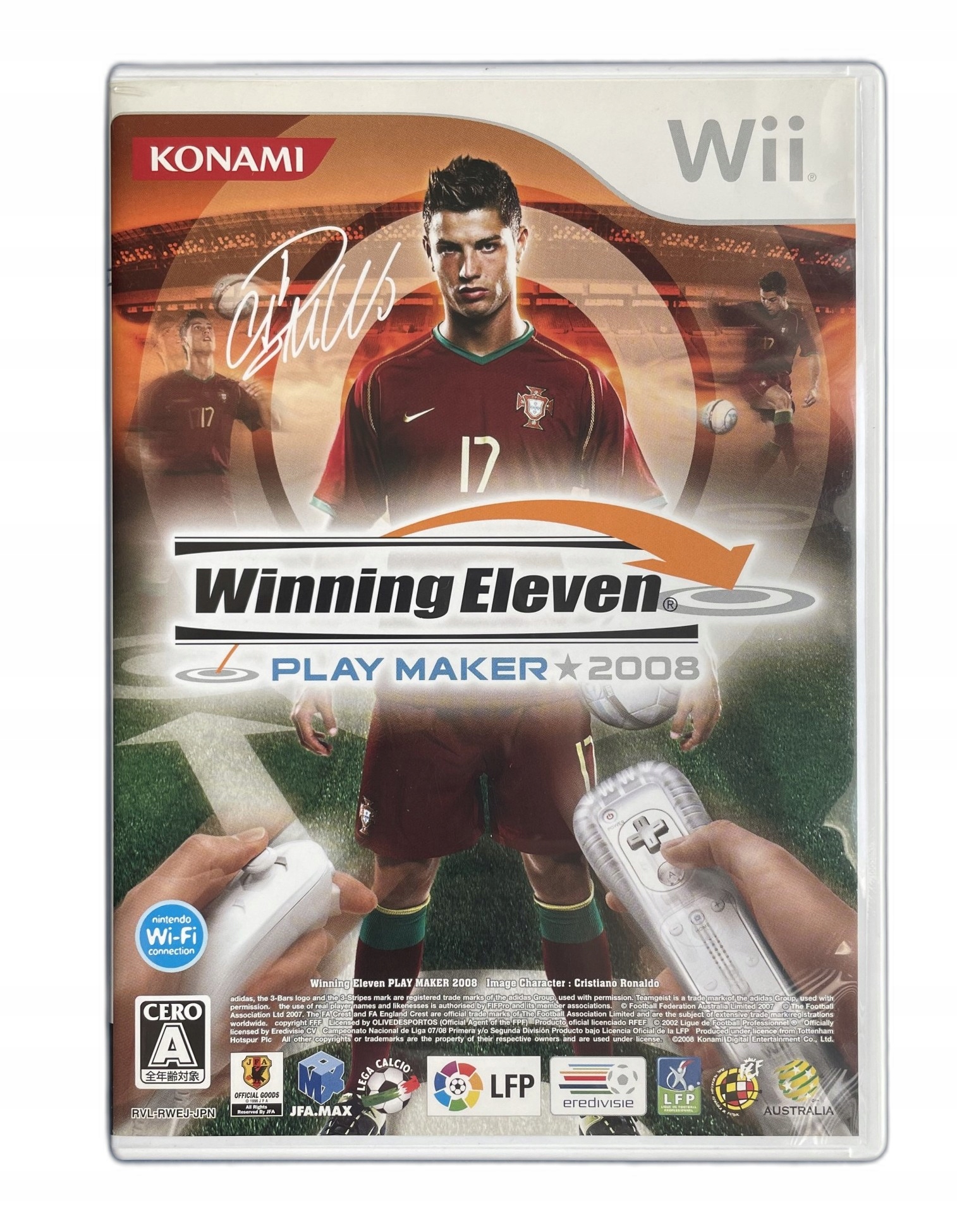 World Soccer Winning Eleven 2002 PS1 Sony PlayStation KONAMI