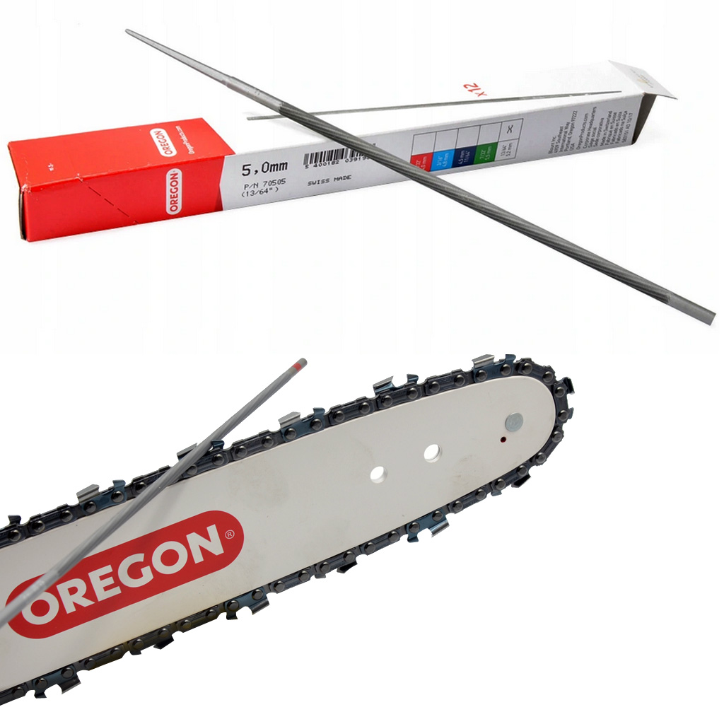 PILNIK OKRĄGŁY 5,0mm OREGON DO OSTRZENIA ŁAŃCUCHA