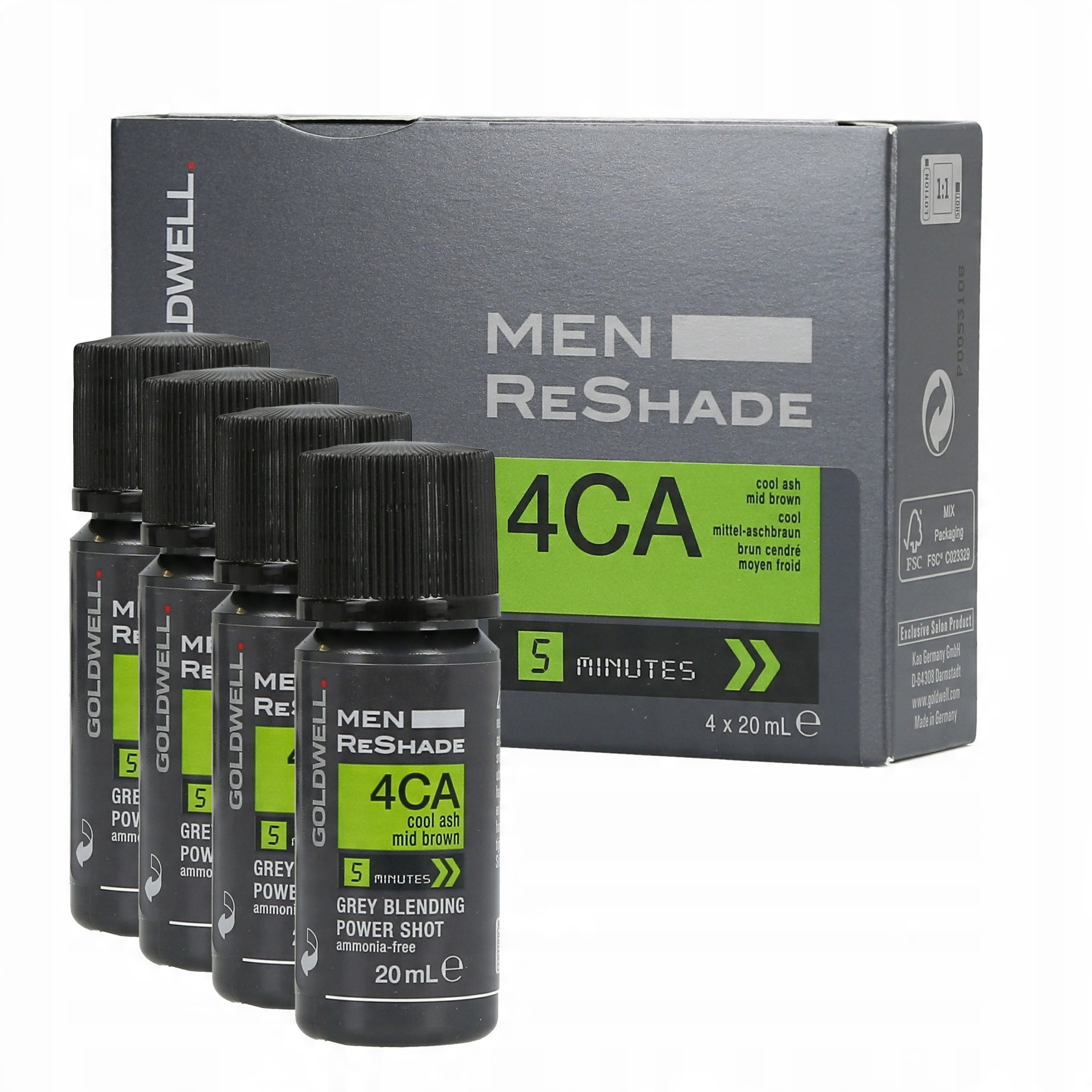 

Goldwell Men Re-shade Odsiwiacz 4CA 4X20ML
