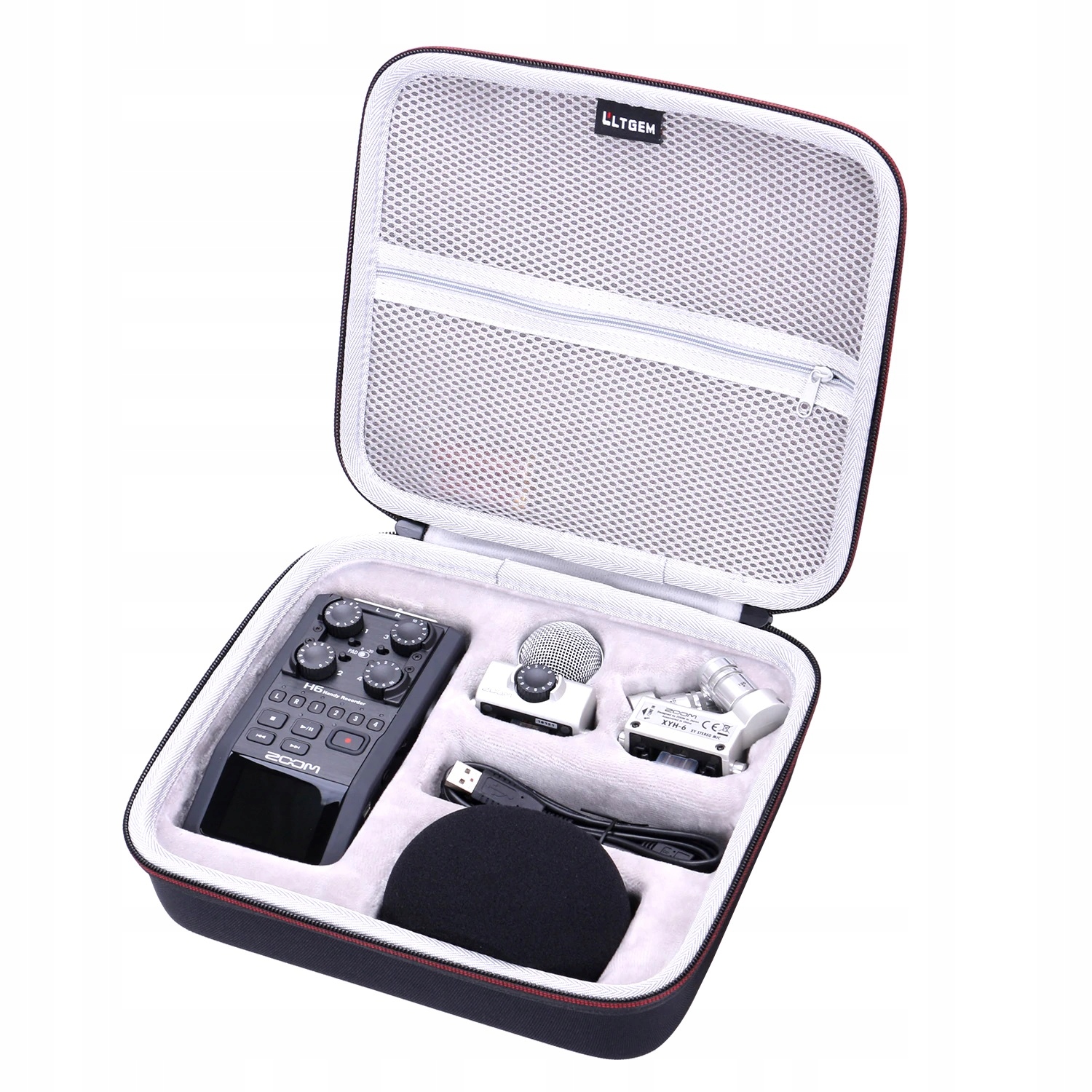 Zoom H6 Six-track pouzdro pouzdro tvrdé pouzdro Nové