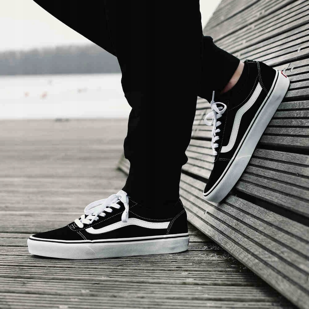 Trampki męskie buty old skool czarne VANS WARD 41 Rozmiar 41