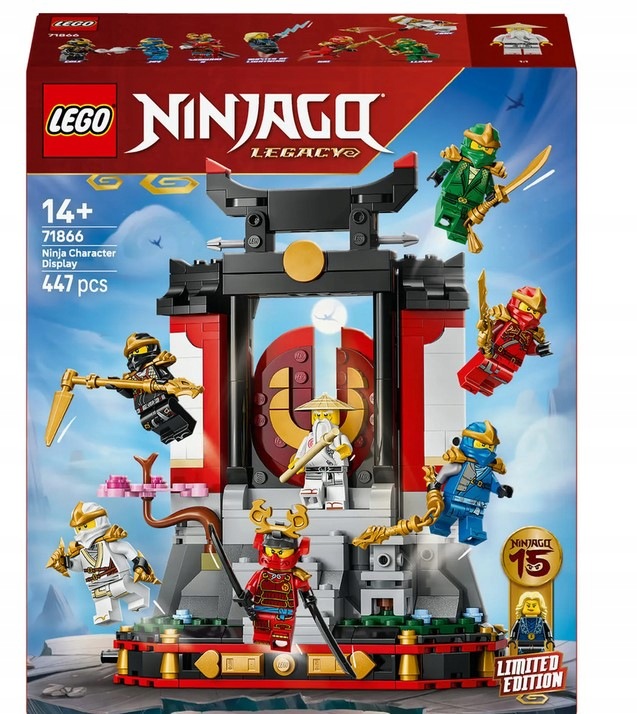 Stavebnice Ozdoba S Postavičkami Ninja 15. Výročí 71866 Lego Ninjago