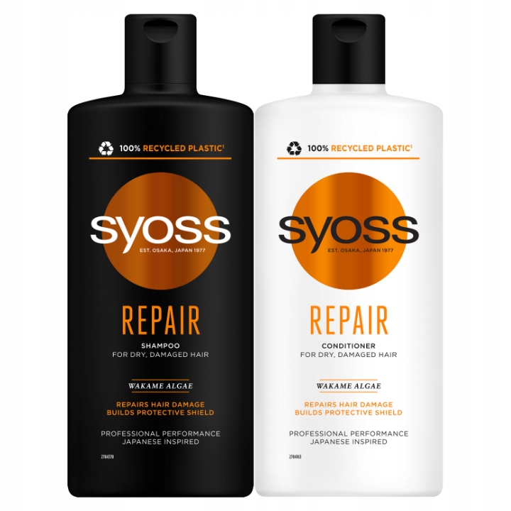 

Syoss Repair Szampon Odżywka do włosów Suchych