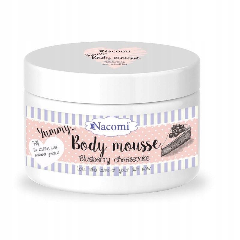 

Nacomi mus do ciała sernik z borówkami 180ml
