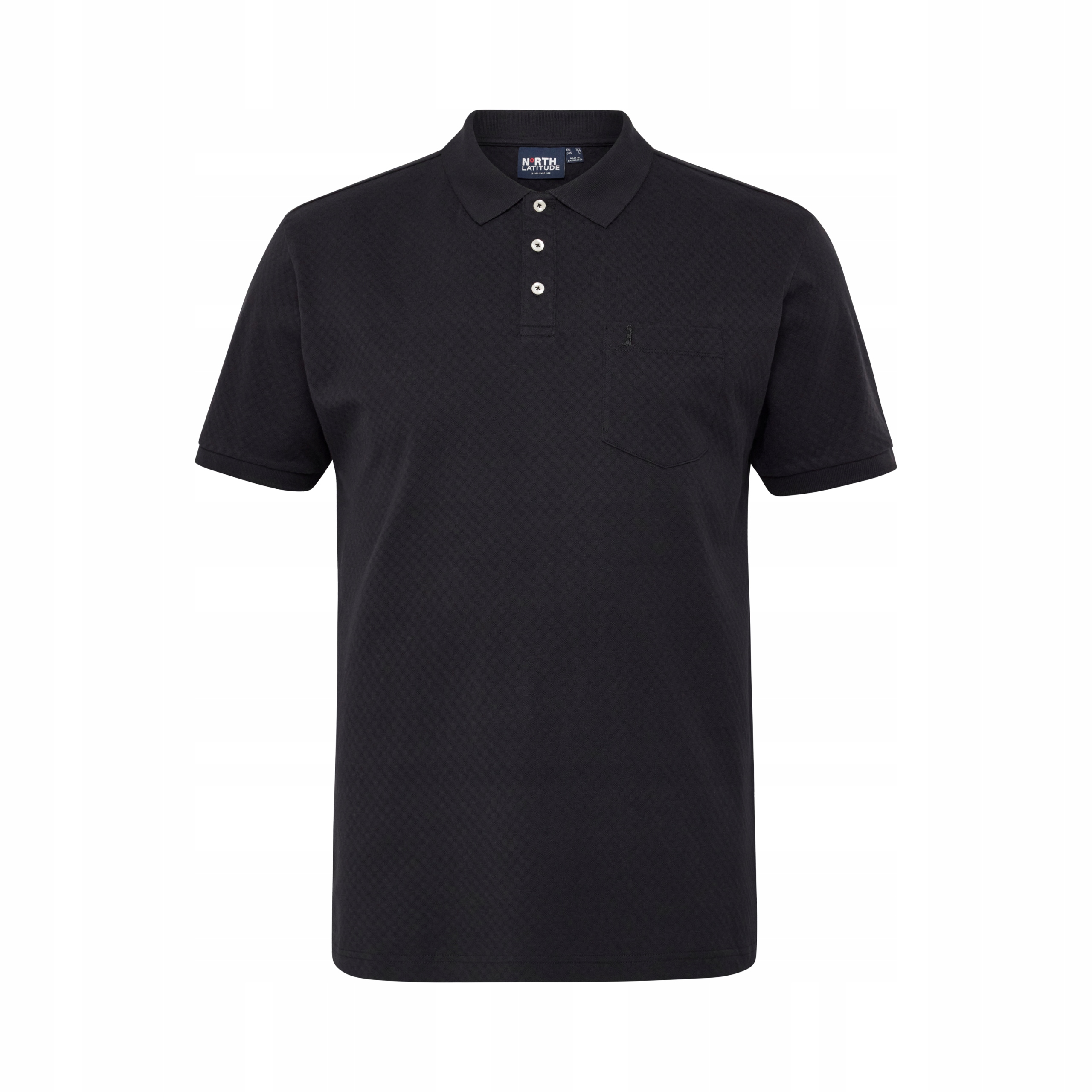 North Latitude Velké Rozměry Polokošile Černé 3XL 138 Cm