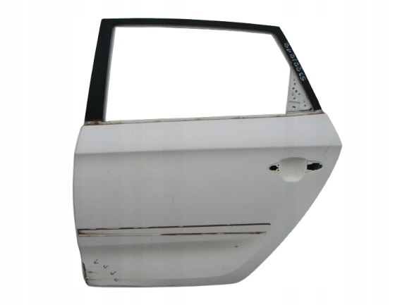 KIA CARENS 4 IV 13-19 DRZWI LEWE TYLNE - LEKKO PRZERYSOWANE - BIAŁE
