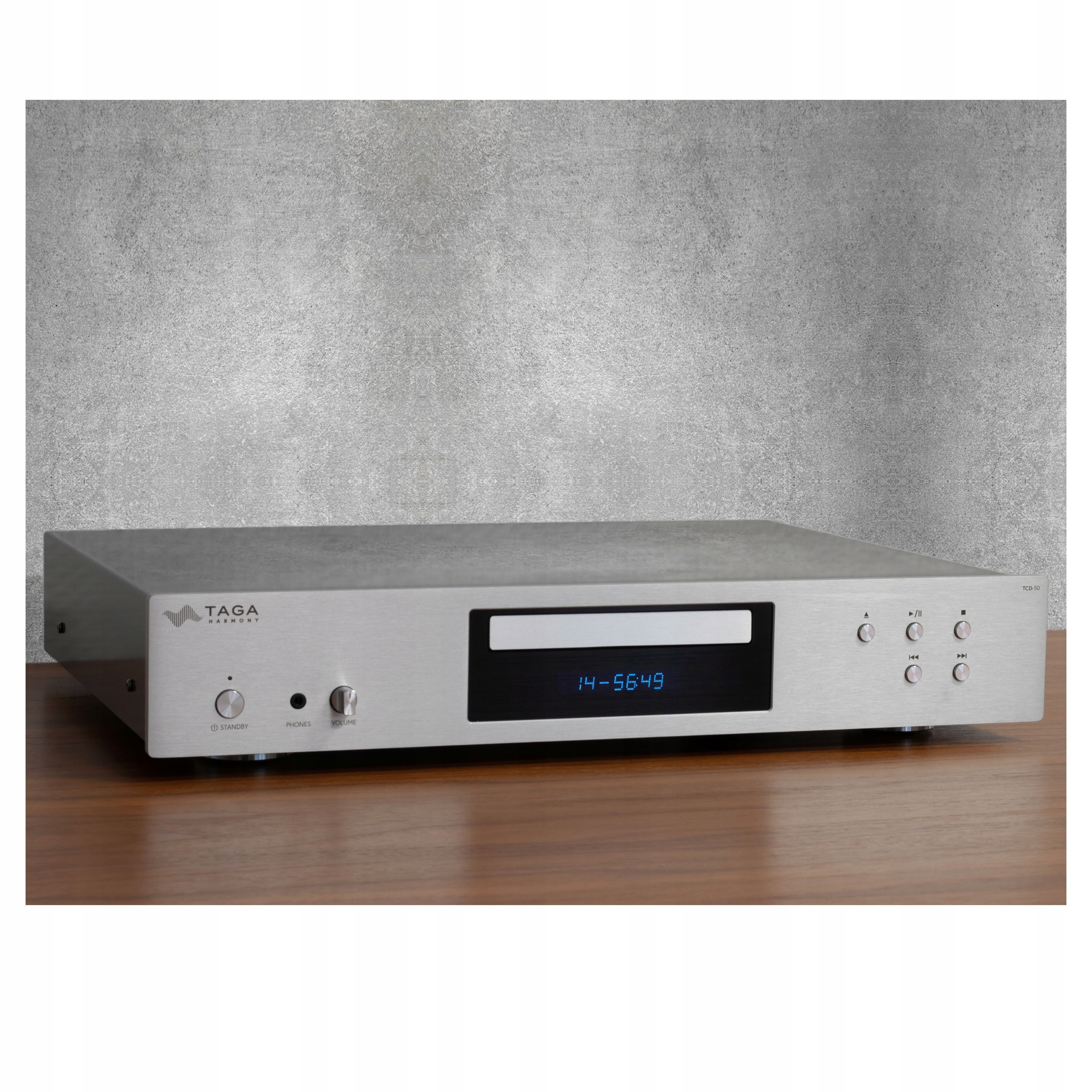 ODTWARZACZ HI-FI PŁYT CD TAGA HARMONY TCD-50 Kod producenta TCD-50-SLV
