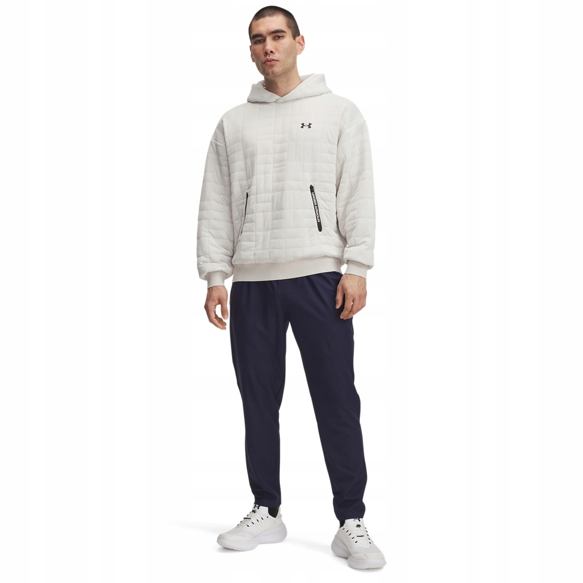 Męskie spodnie treningowe sportowe Under Armour niebieskie M