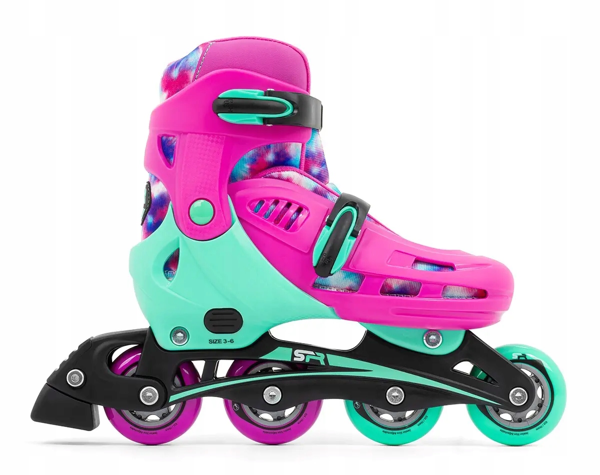 Sfr Cyclone II regulowane rolki dla dziecka Tie Dye Eu 30.5-34 (M)