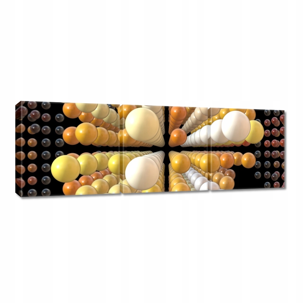 

Obrazy 60x20 Pomarańczowa abstrakcja