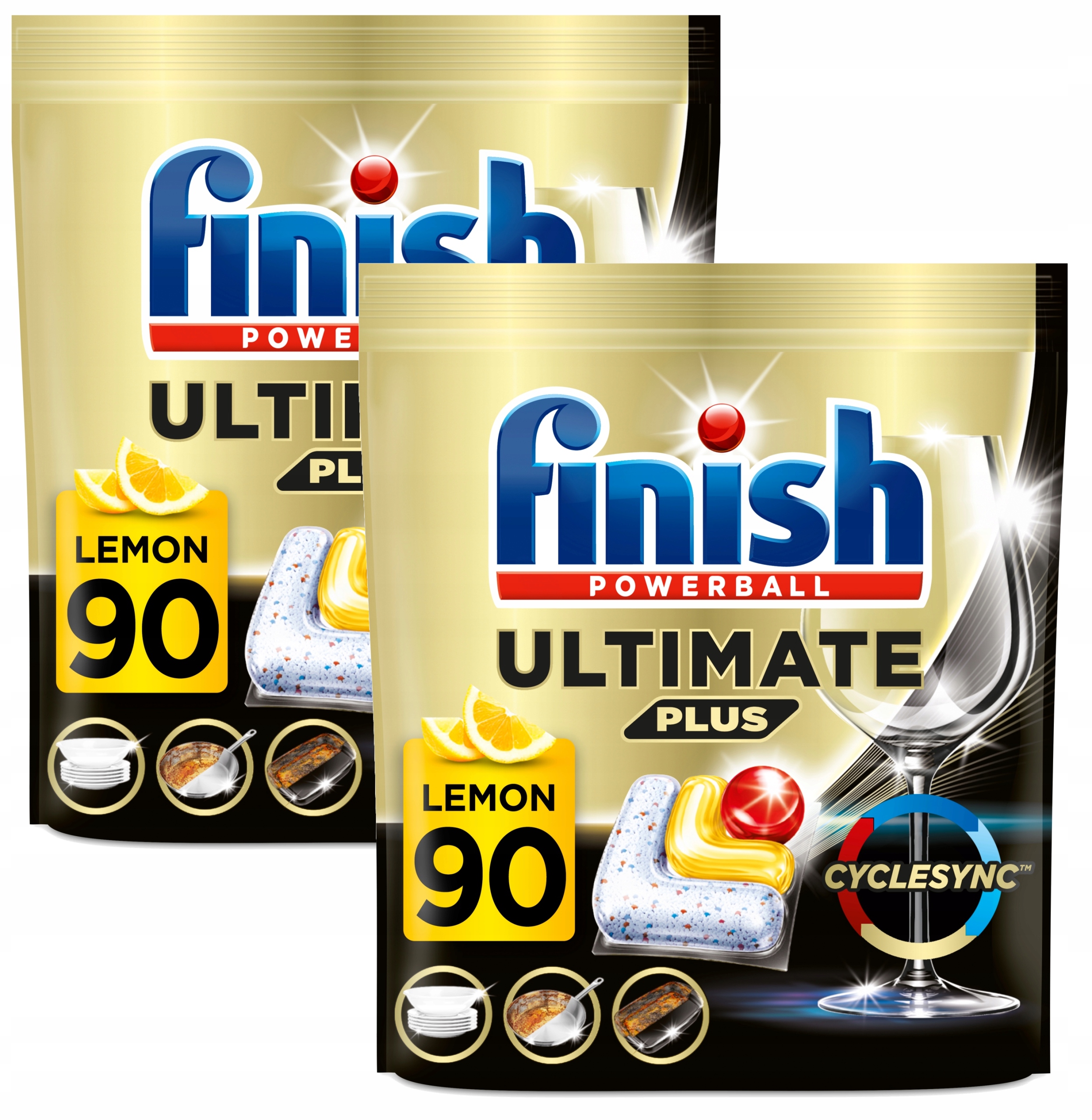 Finish Ultimate Plus Kapsułki do zmywarki 180 szt