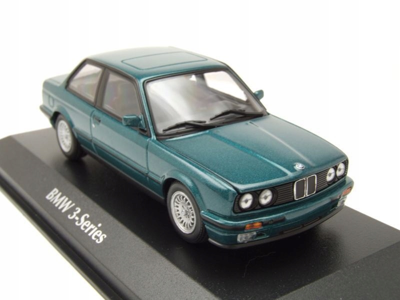 Bmw řady 3 (E30) Zelená 1986 1/43 Minichamps