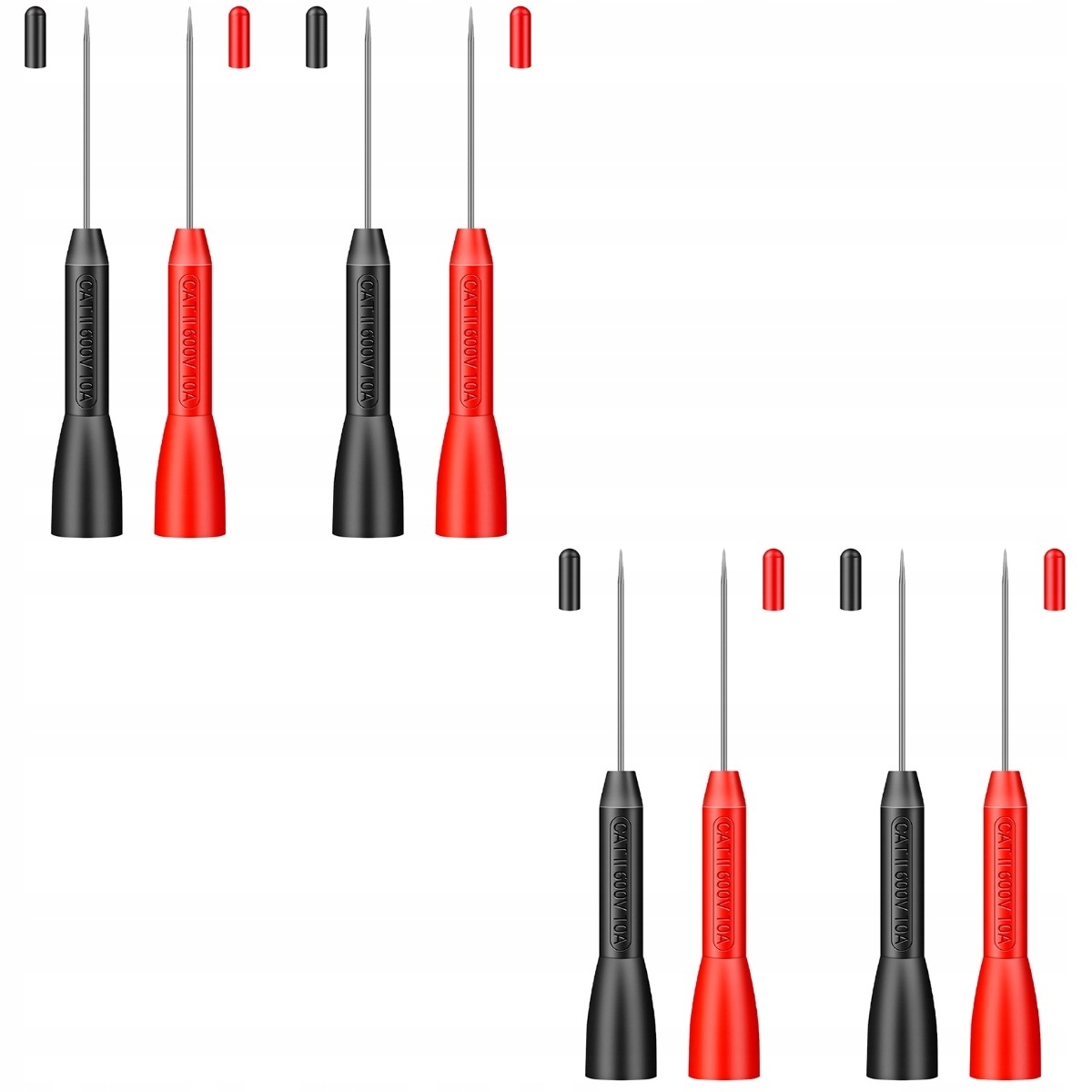 Zestaw samochodowy z multimetrem, 4 pary