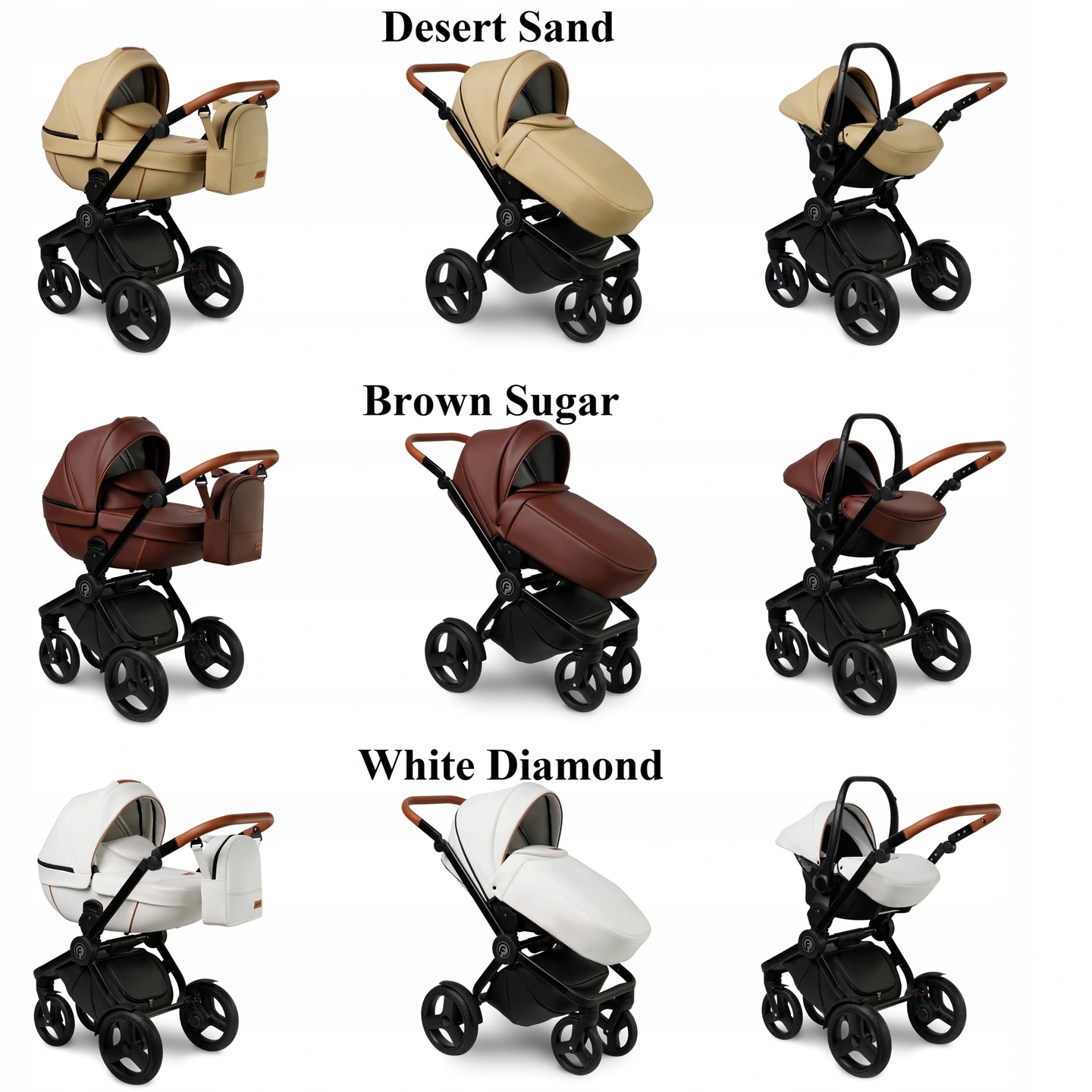 WÓZEK DZIECIĘCY VERDI FUTURO 3W1 CUBA BLACK Model Verdi Futuro