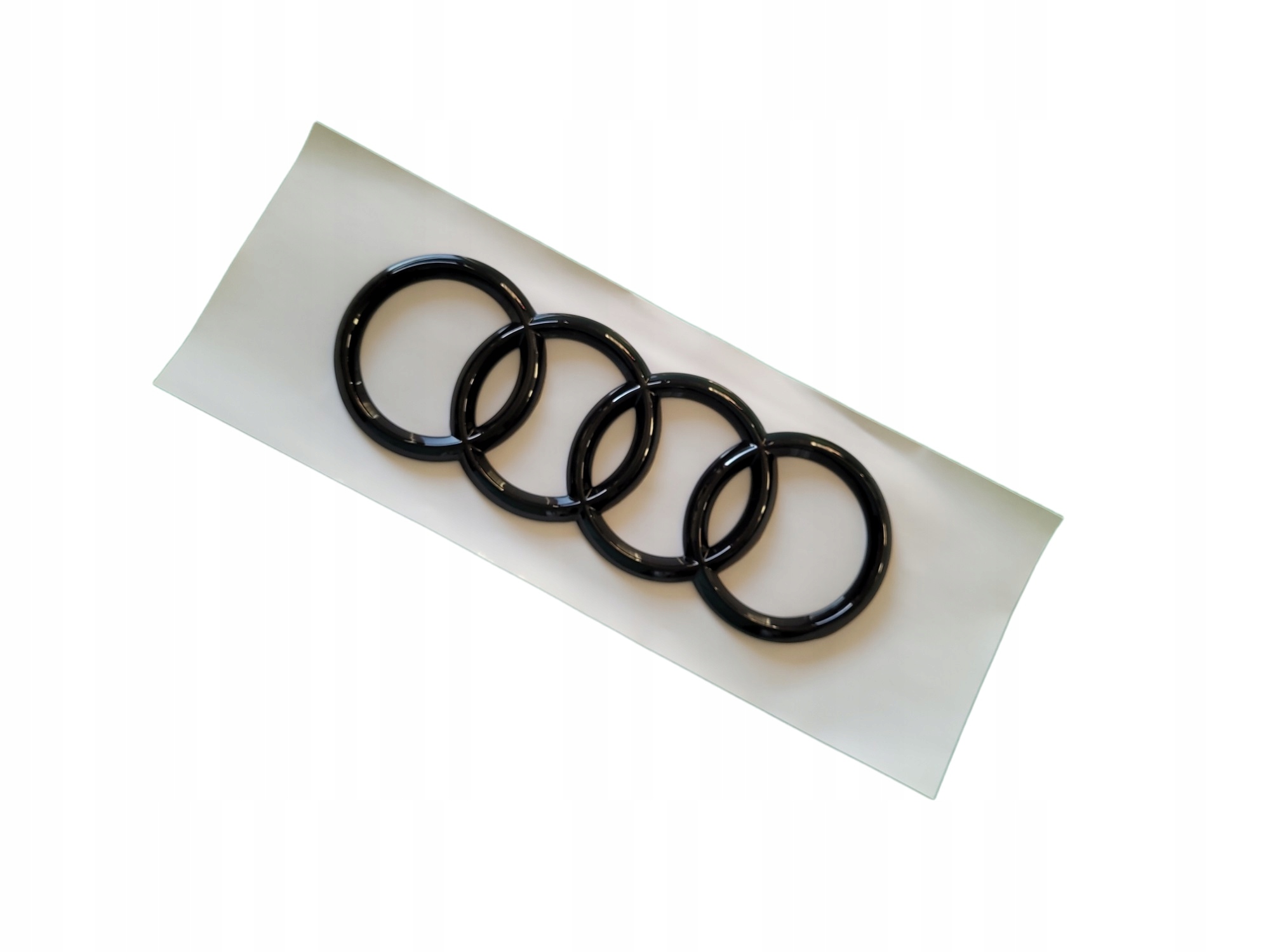 

Emblemat logo do Audi Black Glossy Tył 185 mm