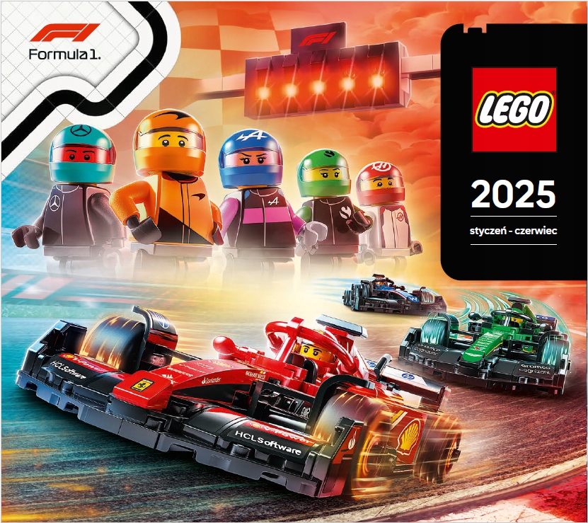NOWY Drukowany KATALOG LEGO w języku polskim STYCZEŃ - CZERWIEC 2025